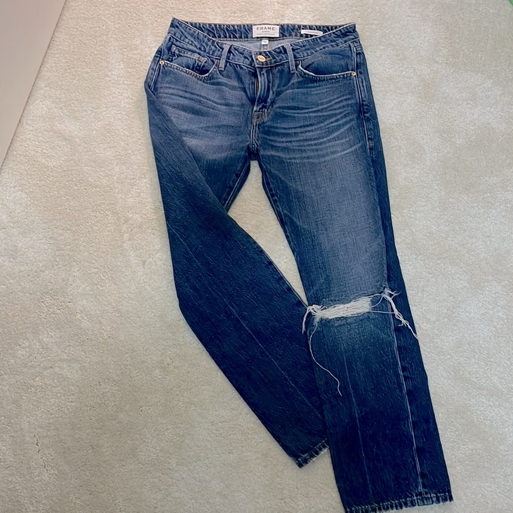 Frame Le Grand Garçon denim, size 25